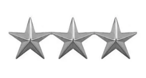 3 x 5/8" Stars