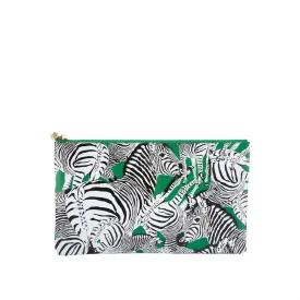 Sure! To optimize the title for an e-commerce product, its important to include specific modifiers that highlight its features, uses, and any distinctive details. Heres a suggestion:

**Diana Green Zebra Print Dress - Chic Womens Apparel**