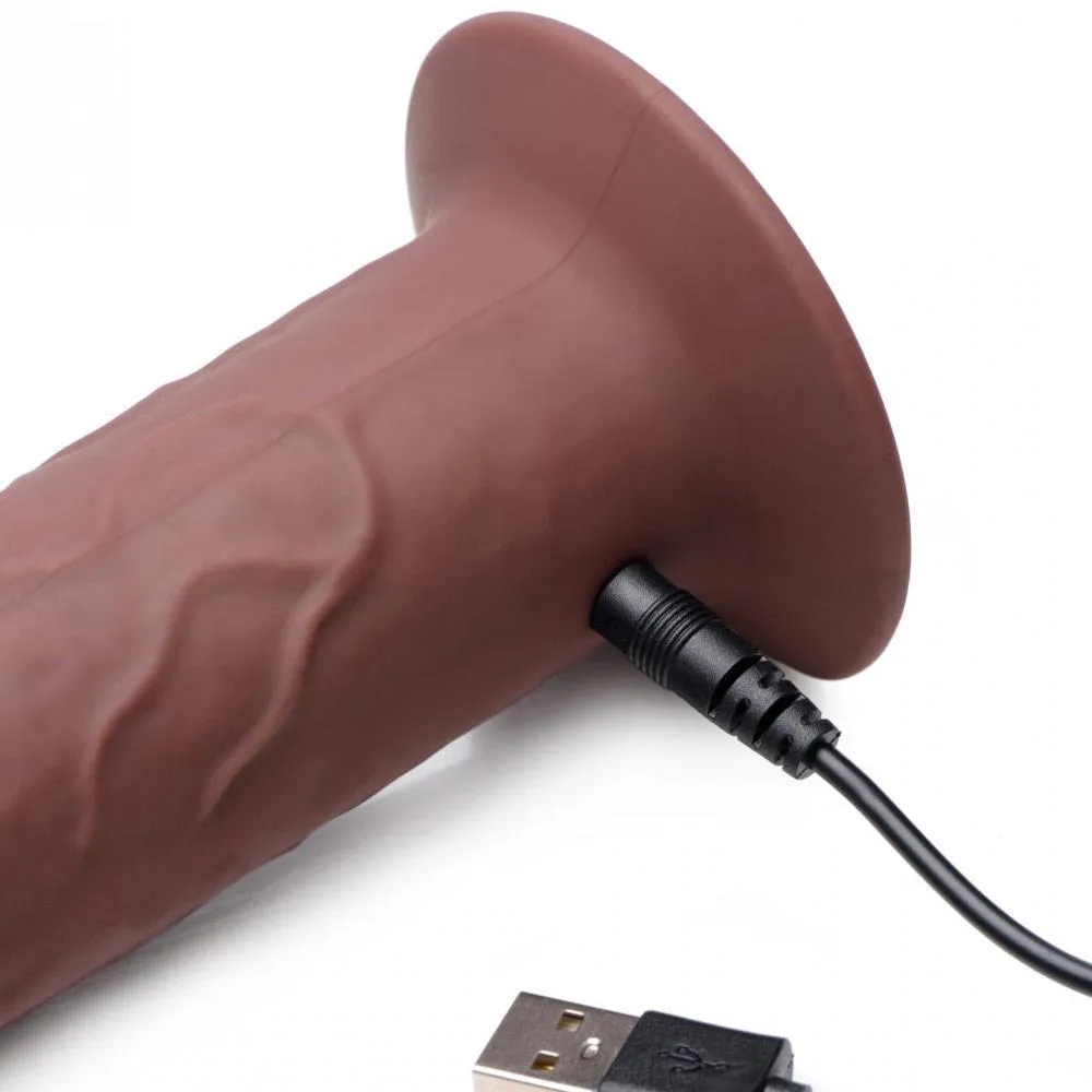 7X Remote Control Vibrating and Thumping Dildo