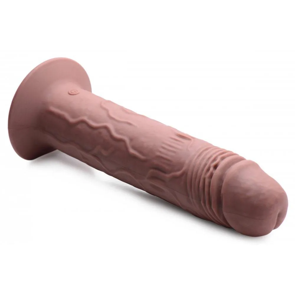 7X Remote Control Vibrating and Thumping Dildo
