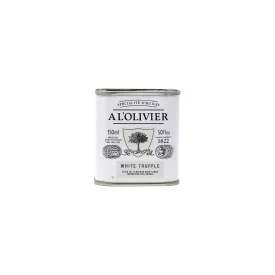 A L'Olivier White Truffle Infused Extra Virgin Olive Oil in 150ml Tin