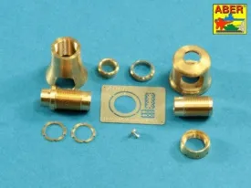 Aber 1/16 German 7.5cm Muzzle Brake for Panther Ausf.G 16 L-15