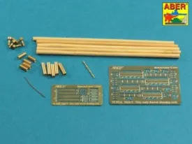 Aber 1/16 German Tiger I Barrel Cleaning Rods with Bracket Very Early 16 024
