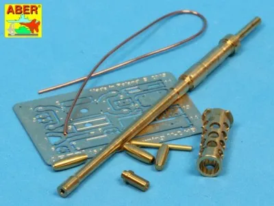 Aber 1/16 US 0.50 Cal M2 Browning Machine Gun Barrel and Trigger 16 L-04