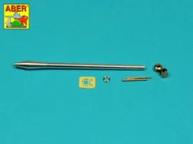 Aber 1/35 British 17PDR. Mk. II Barrel w/ Muzzle Brake MGs for A34 Comet 35 L-332