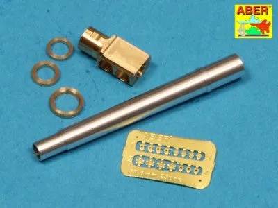 Aber 1/35 British 25 pdr Late Barrel MK2 With Muzzle Brake 35 L-127