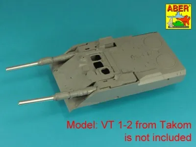 Aber 1/35 German 120mm Smoothbore Gun Barrels (2) for VT 1-2 35 L-328