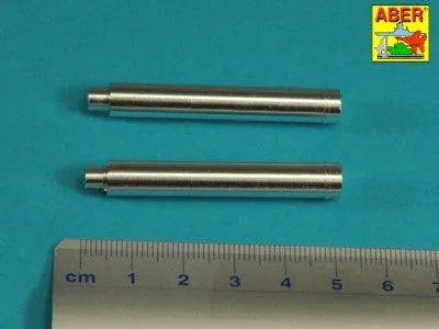 Aber 1/35 German 120mm Smoothbore Gun Barrels (2) for VT 1-2 35 L-328