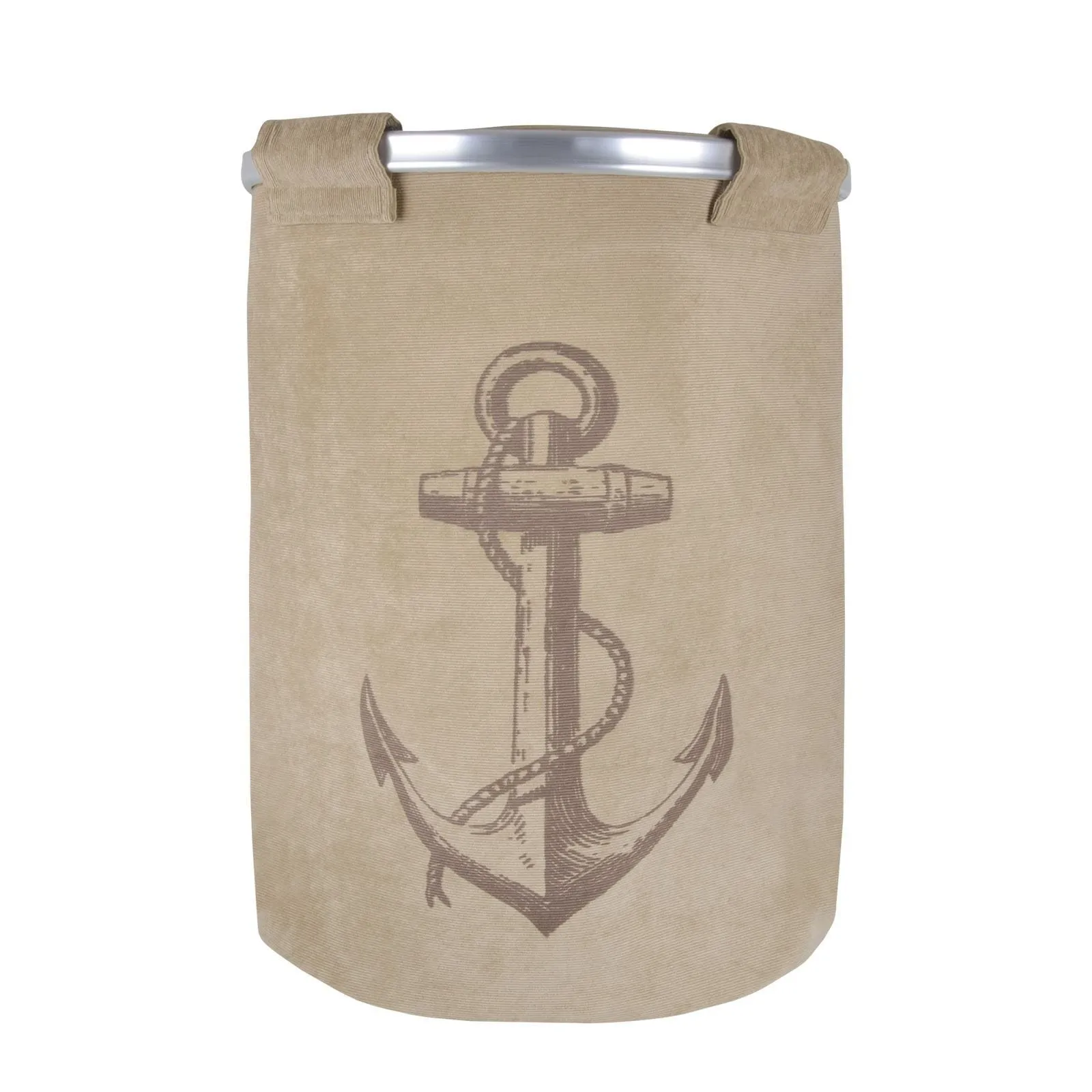 Anchor Large Foldable Pop Up Fabric Laundry Hamper Bag Washing Storage Basket
