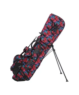 ANEW Golf: VIVID Hawaii Pattern Stand Bag - Red