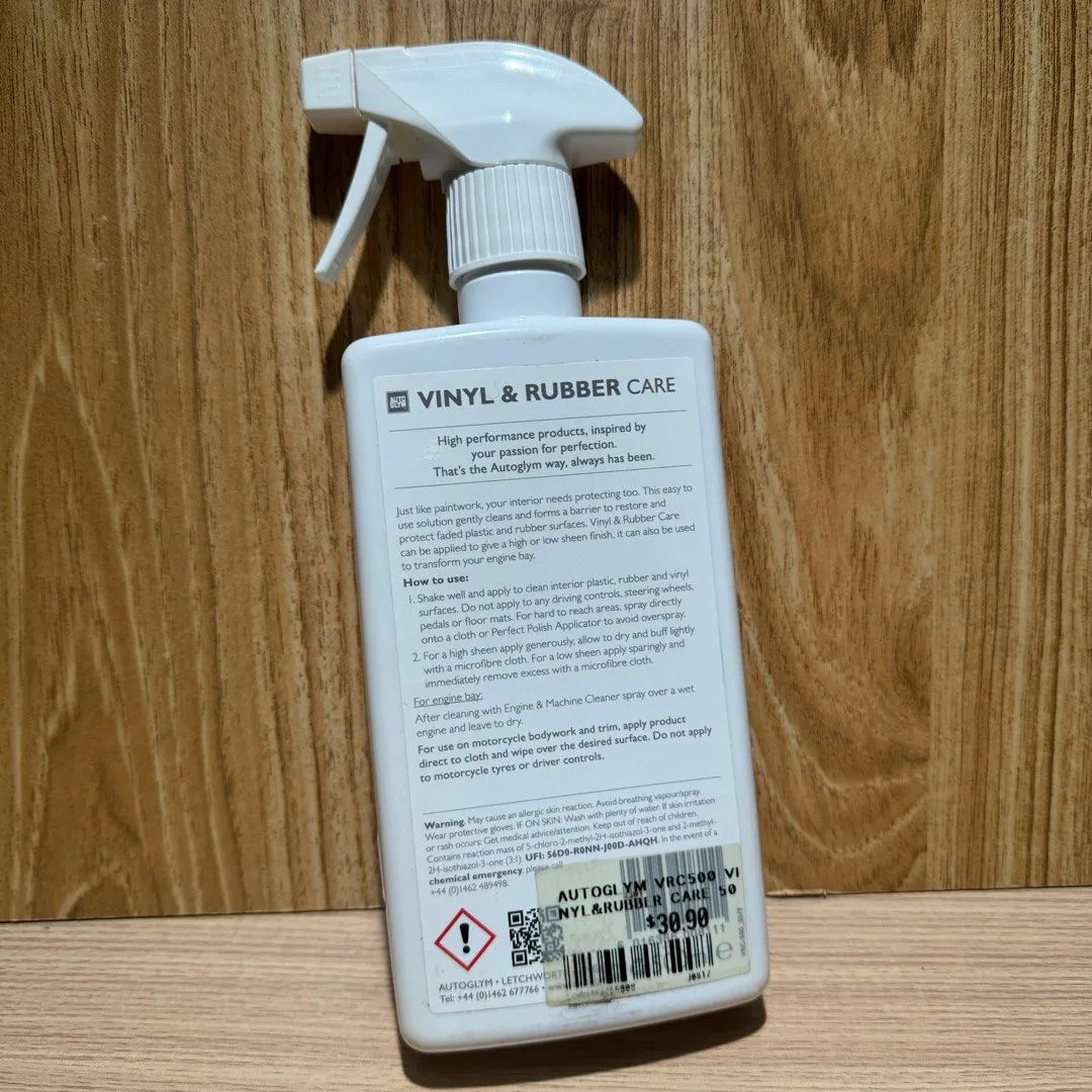 Autoglym Vinyl & Rubber Care 500ml