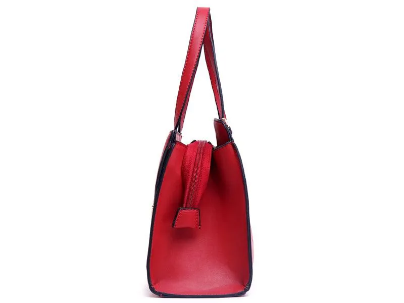 Avalynn Satchel Women Fashion Leather Bag - Pink