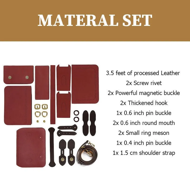 BABYLON™ Leather DIY Handmade Kits Cambridge Bag