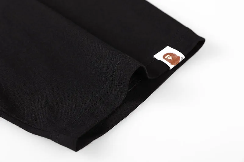 BAPE Color Camo Milo On Big Ape Tee (FW22) Black Blue