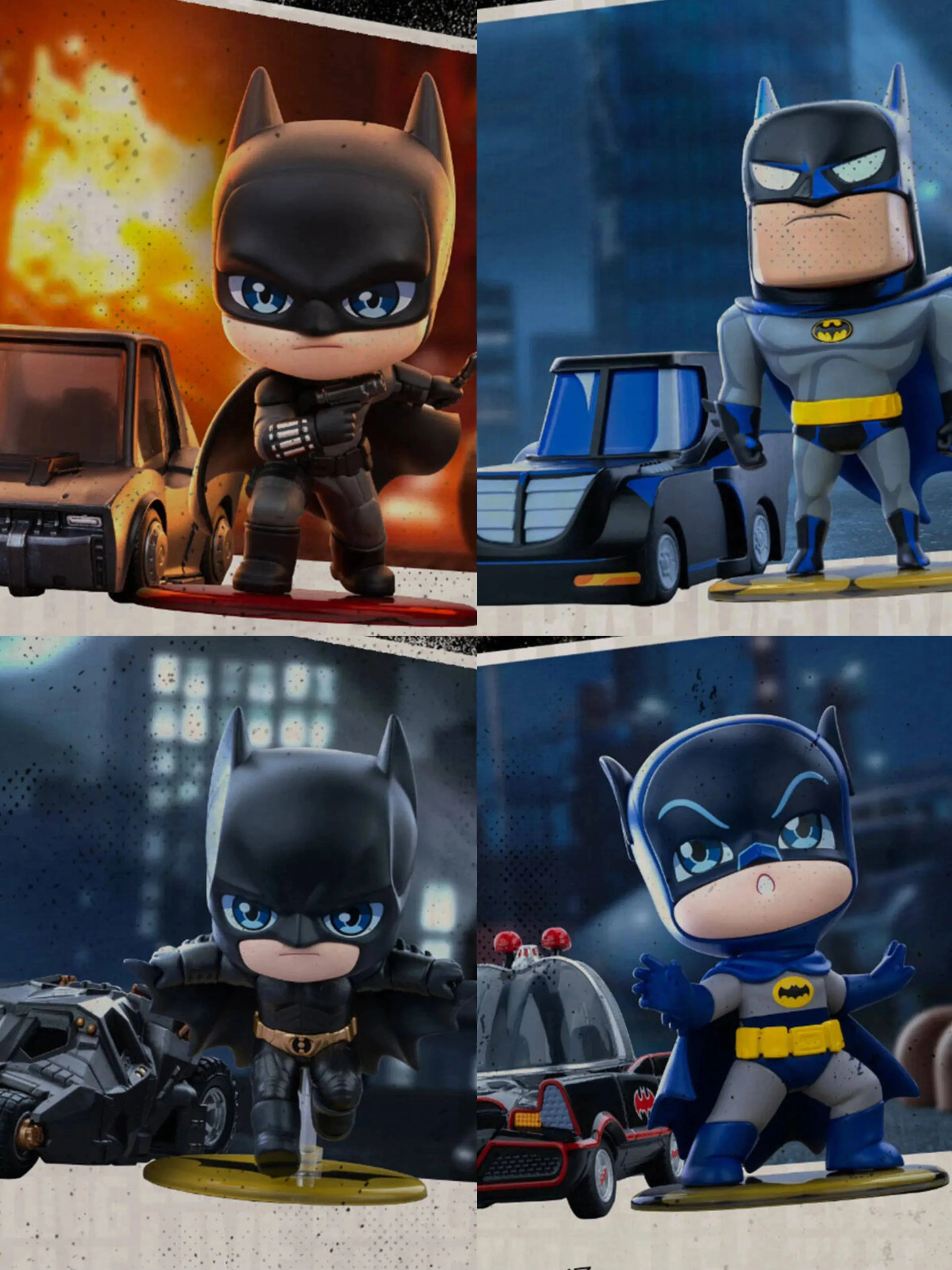 Batman 85th Anniversary Series Blind Box – Action Figure Surprise Ornament for Desk Decoration and Birthday Gift