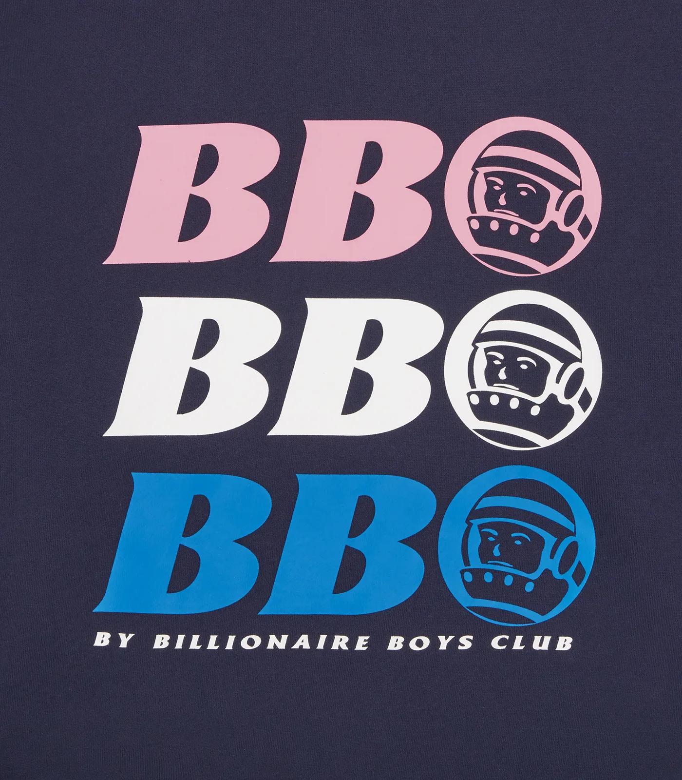 BB ASTRO REPEAT LOGO POPOVER HOOD - NAVY