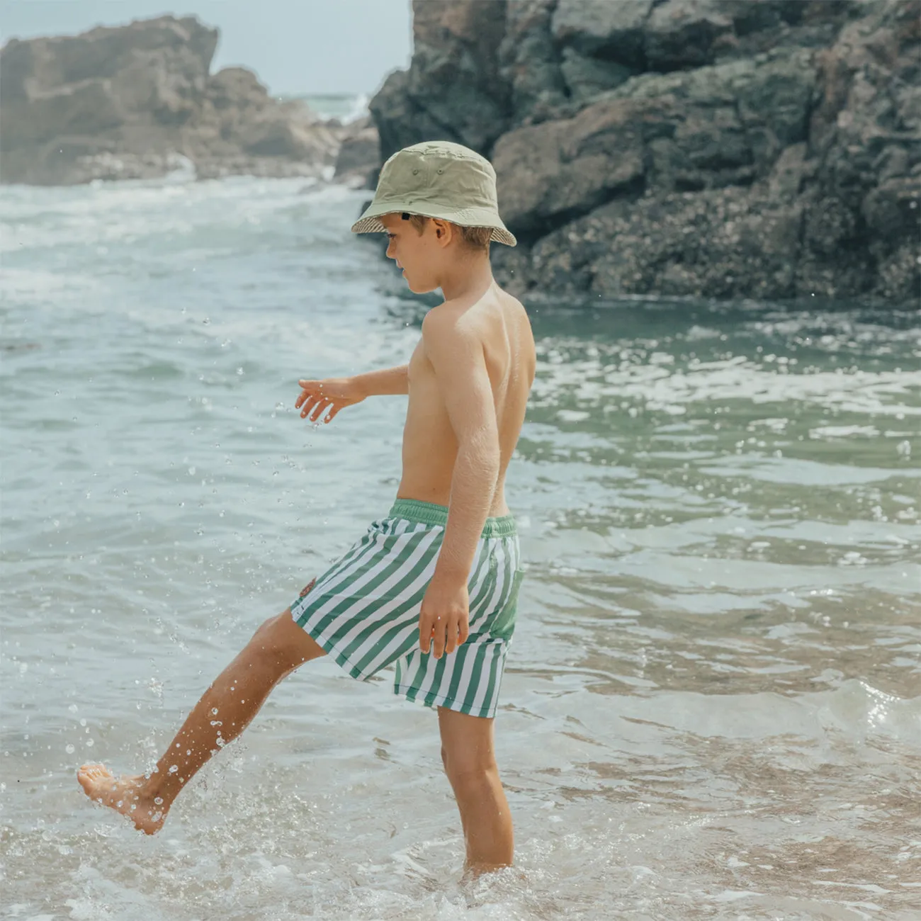 Board Short - Coastal Stripe