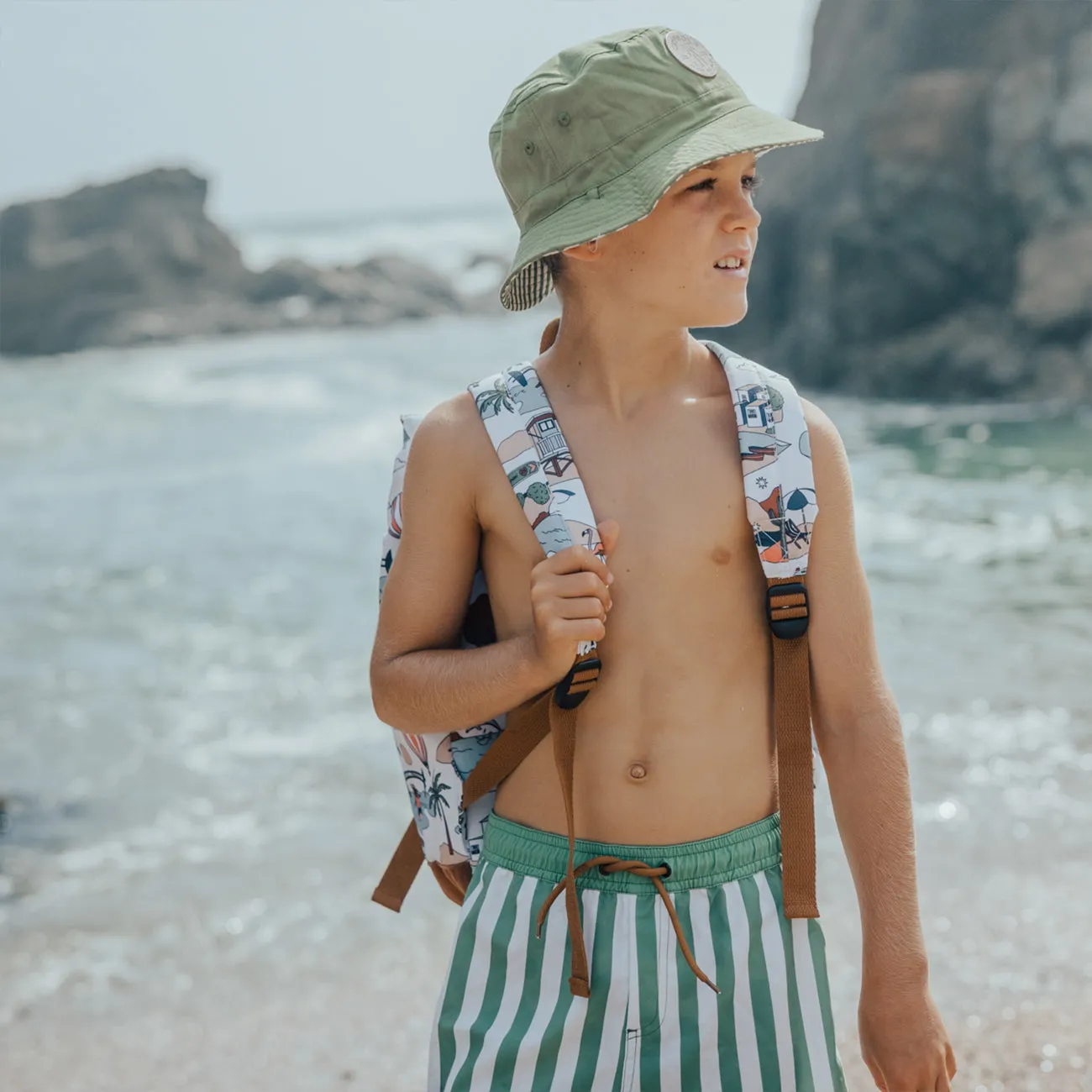 Board Short - Coastal Stripe