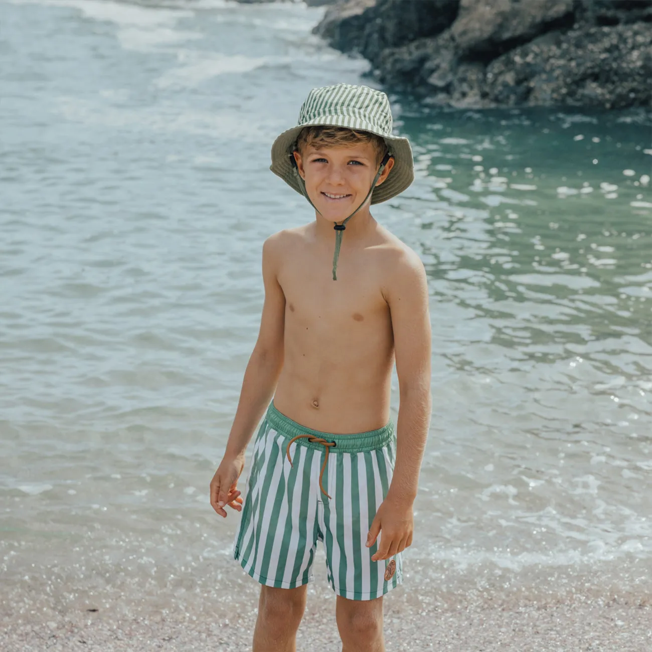 Board Short - Coastal Stripe