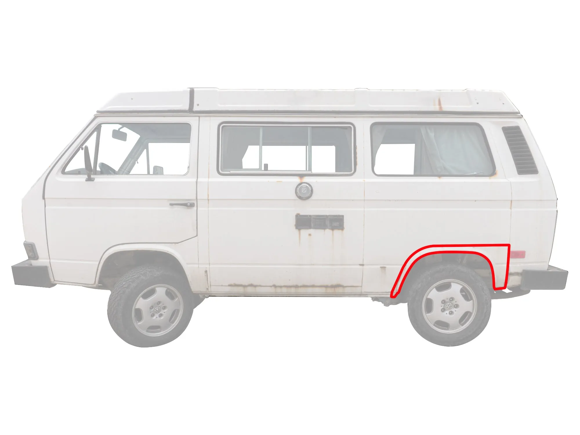 Body Panel - Wheel Arch Panel (Driver Rear) [Vanagon]