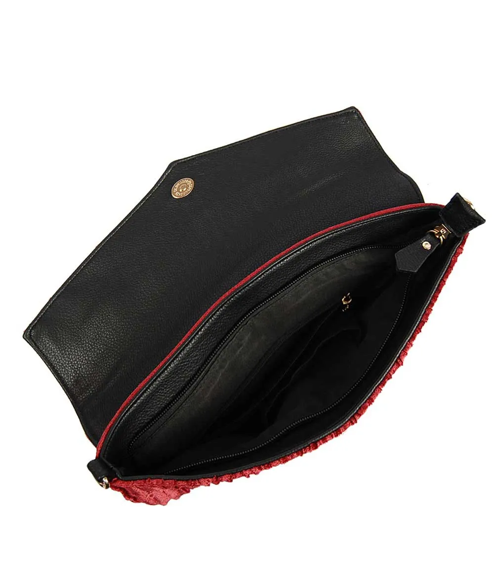 Bruna Velvet Clutch VV1460
