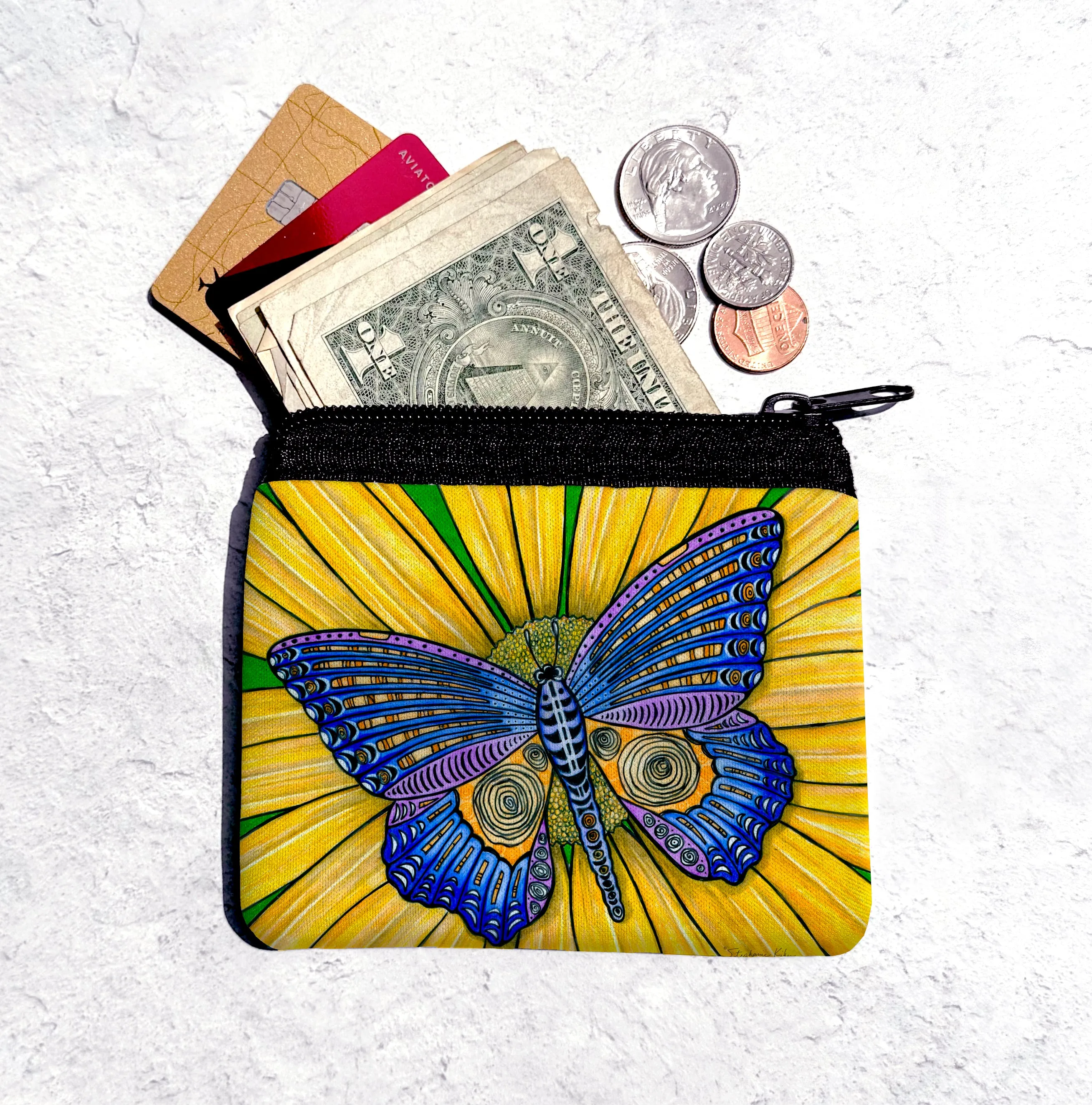Butterfly Coin Bag