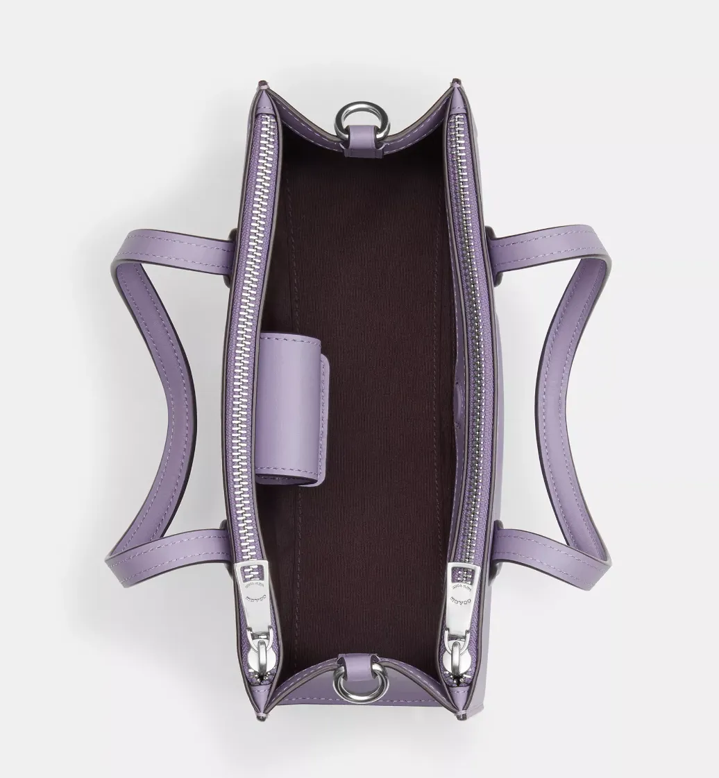 Coach Nina Small Tote In Light Violet
