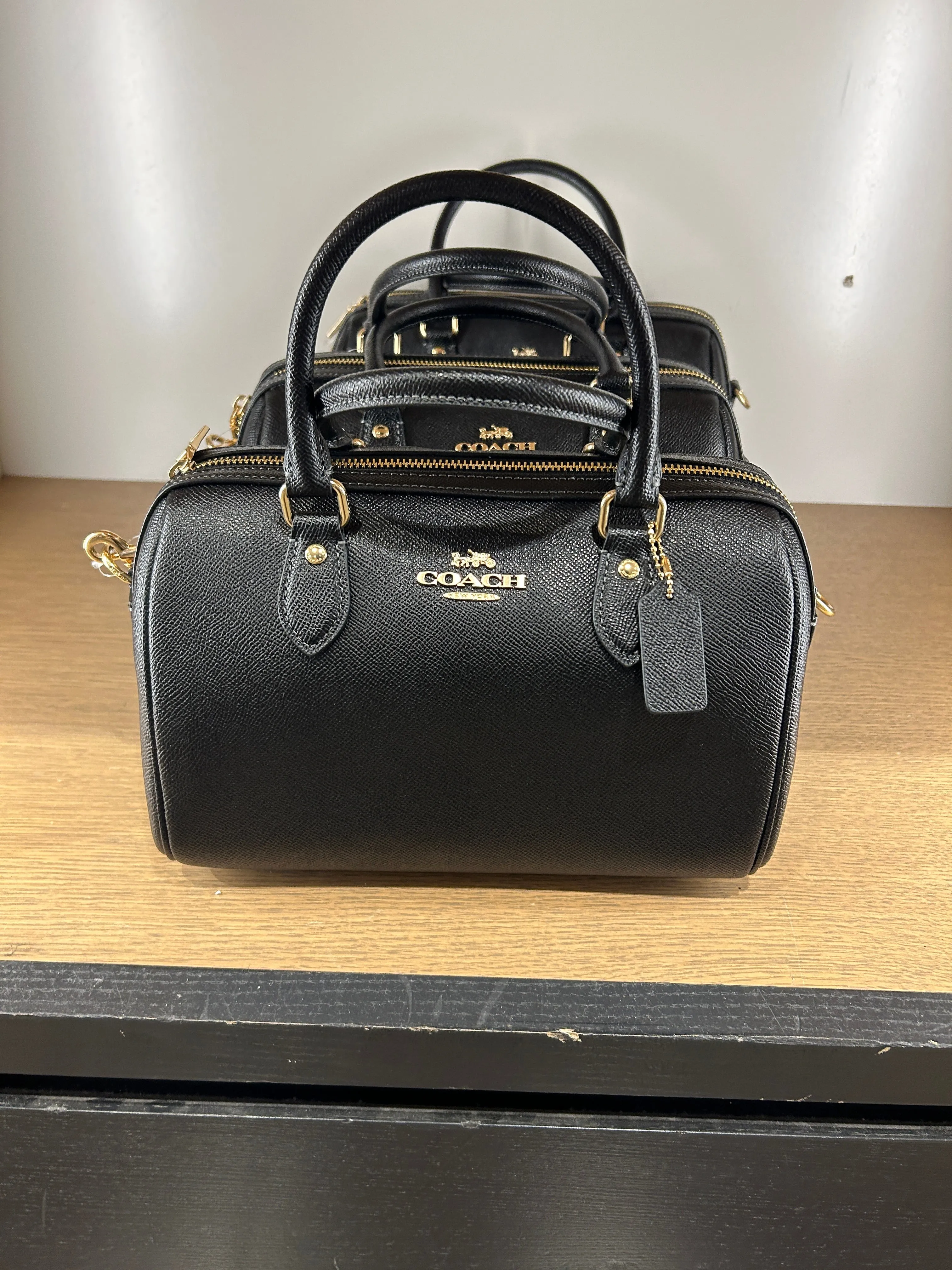 Coach Rowan Satchel In Black