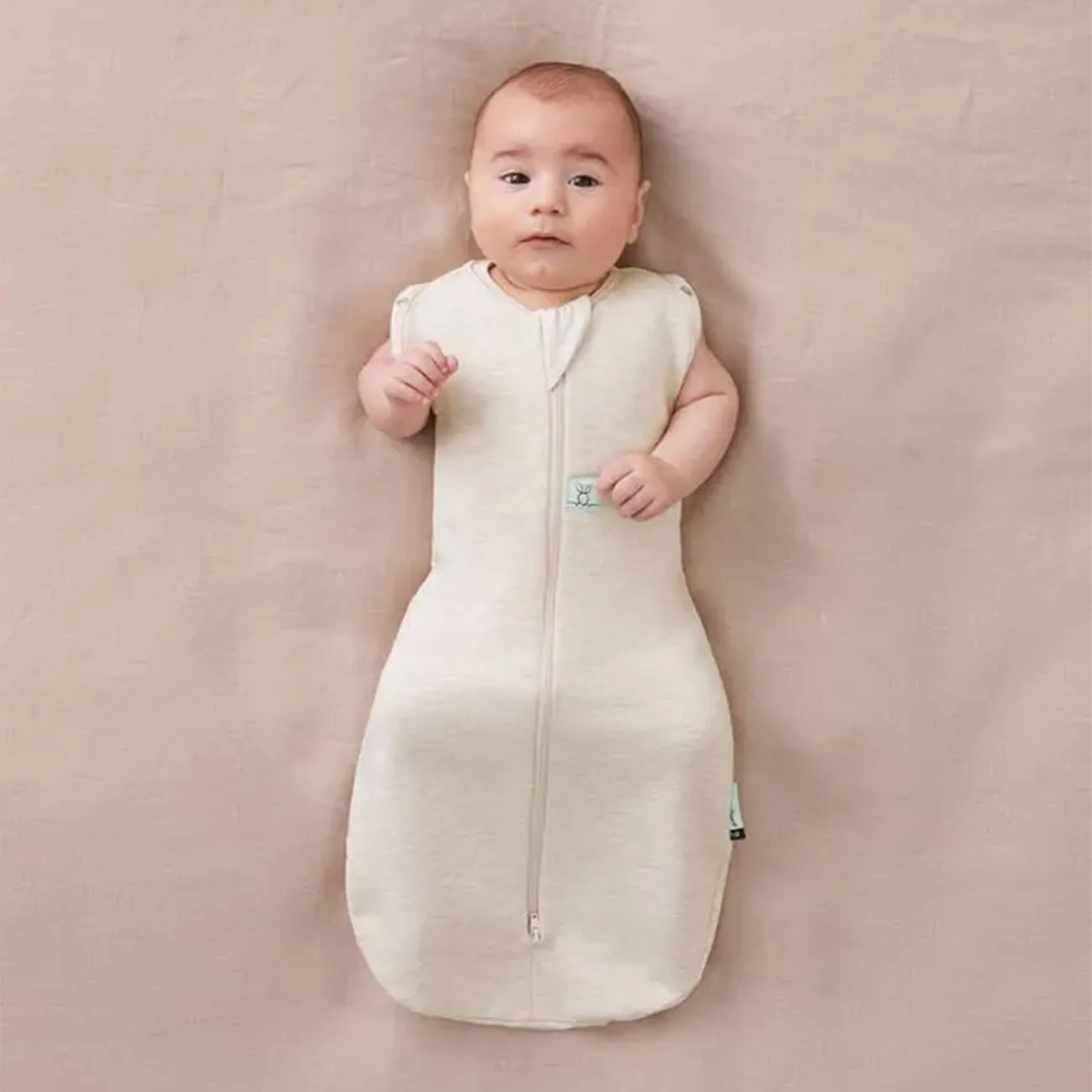 Cocoon Swaddle Bag 0.2 TOG - Oatmeal Marle