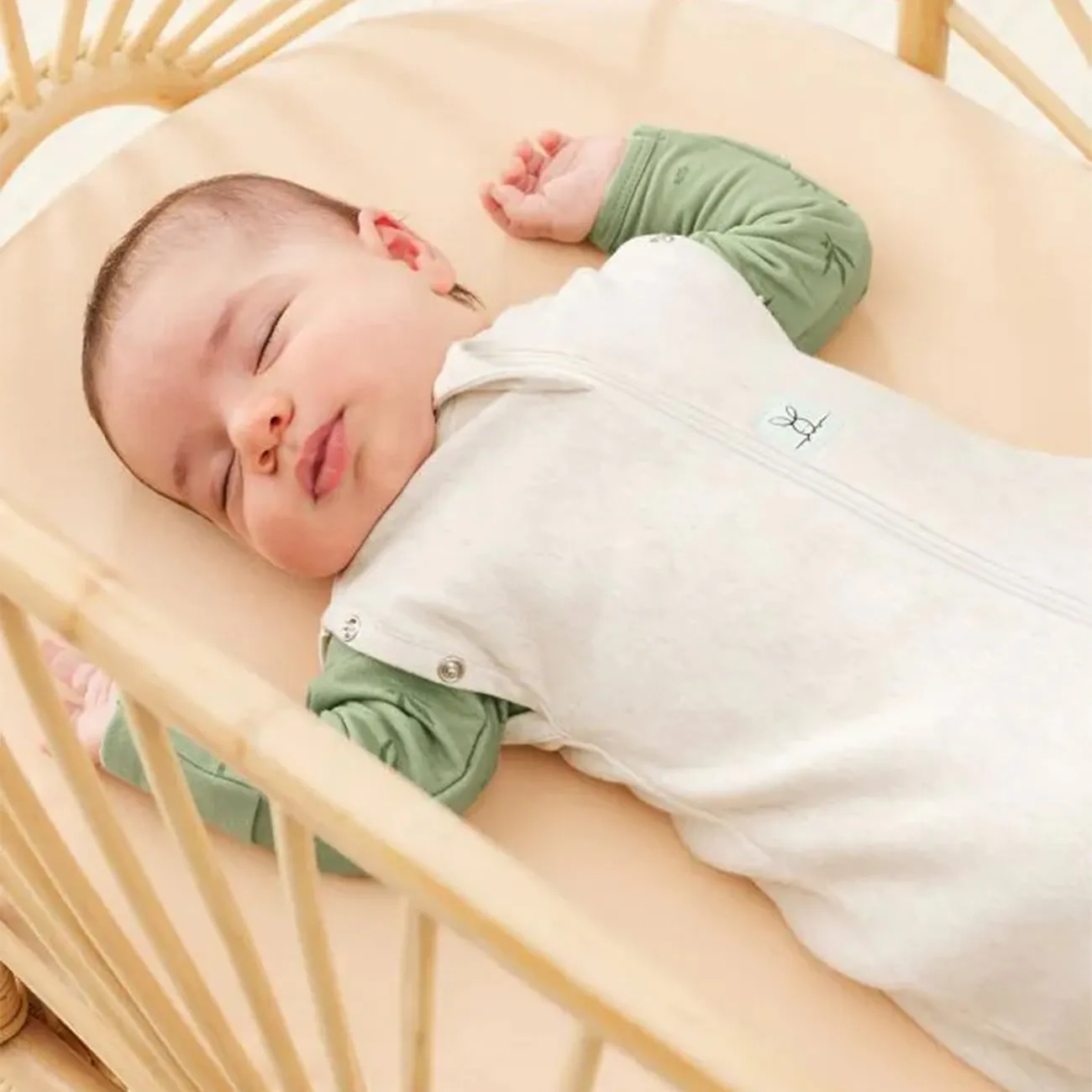 Cocoon Swaddle Bag 0.2 TOG - Oatmeal Marle