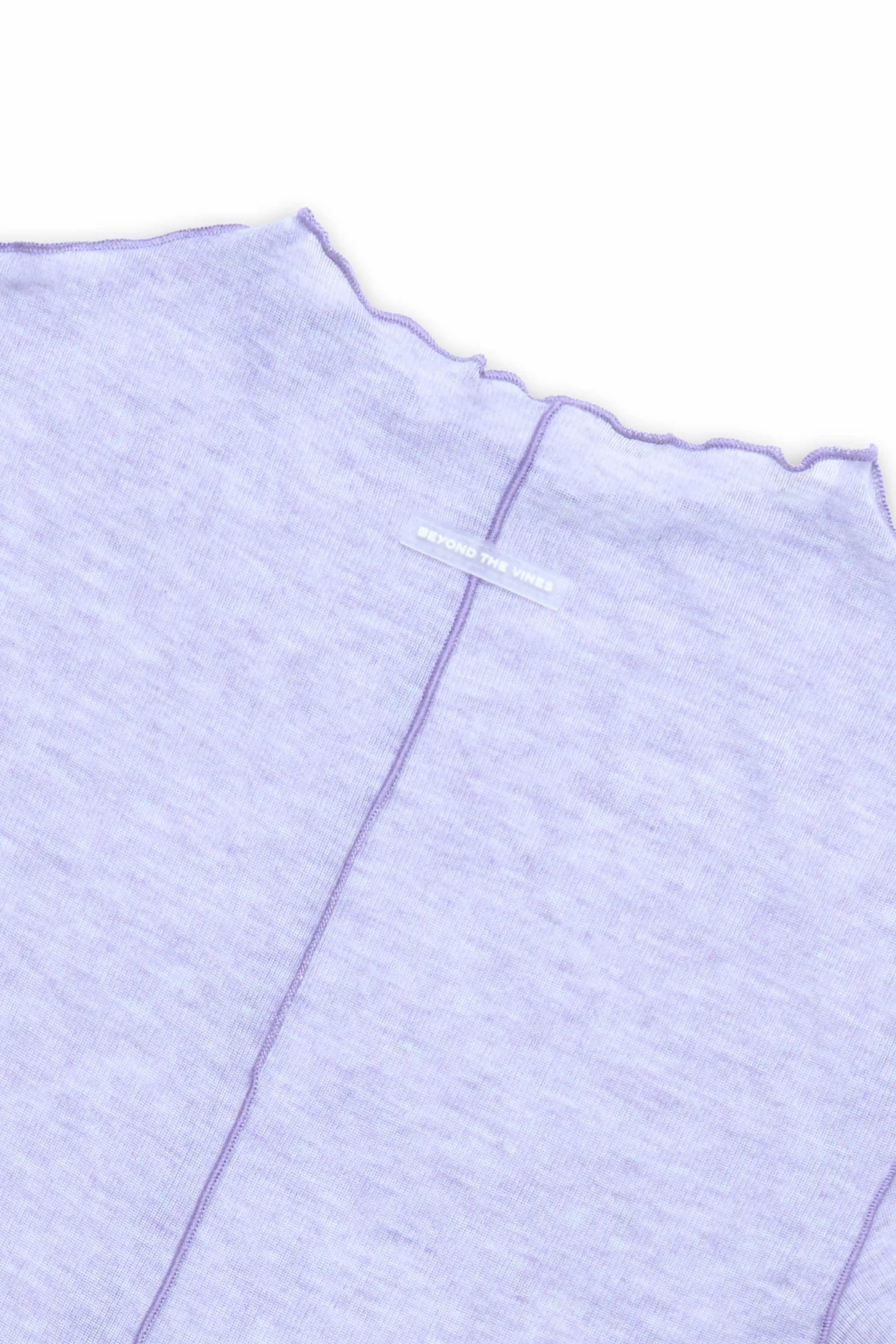 Contrast Detail Baby Tee