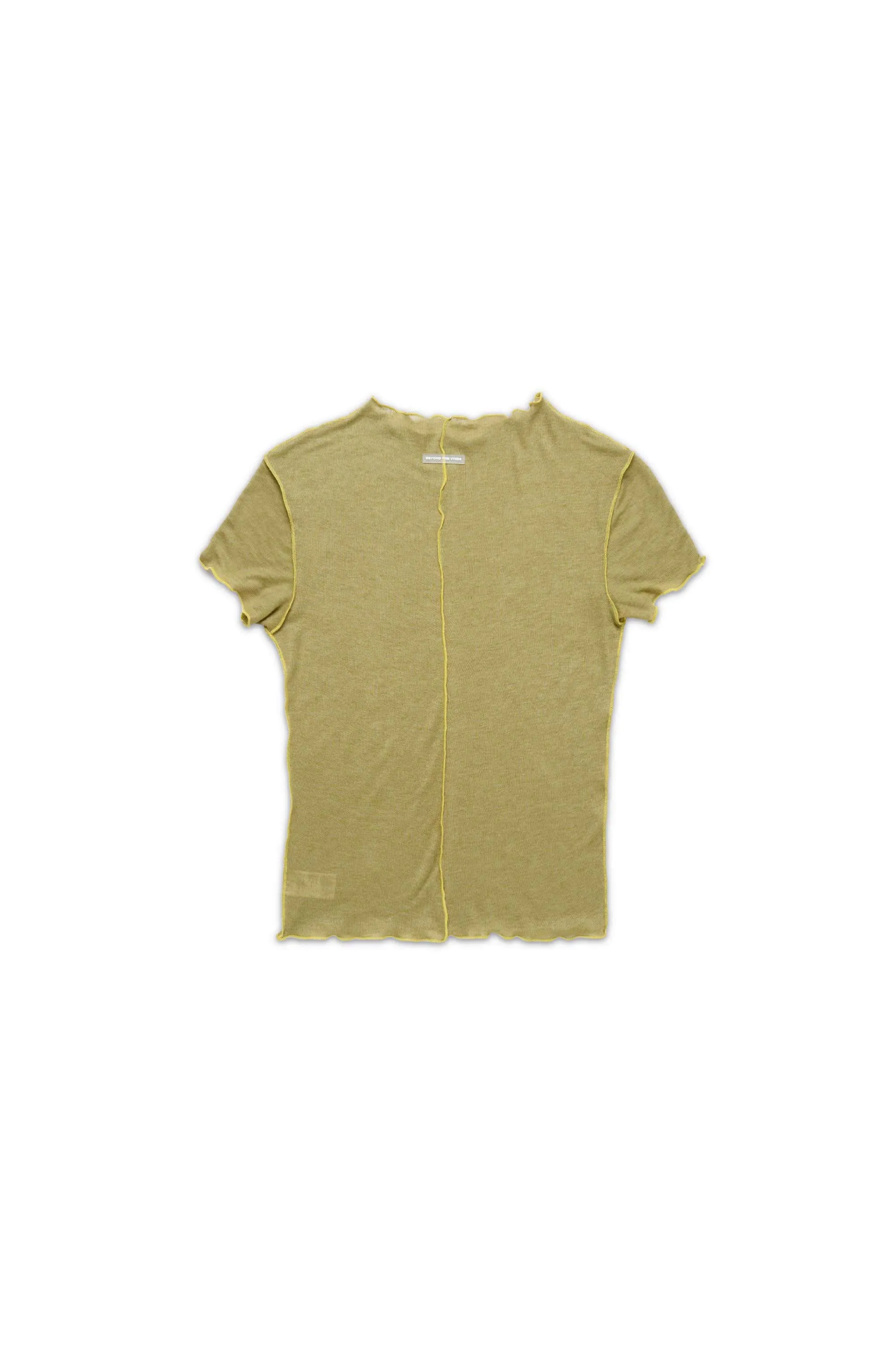 Contrast Detail Baby Tee