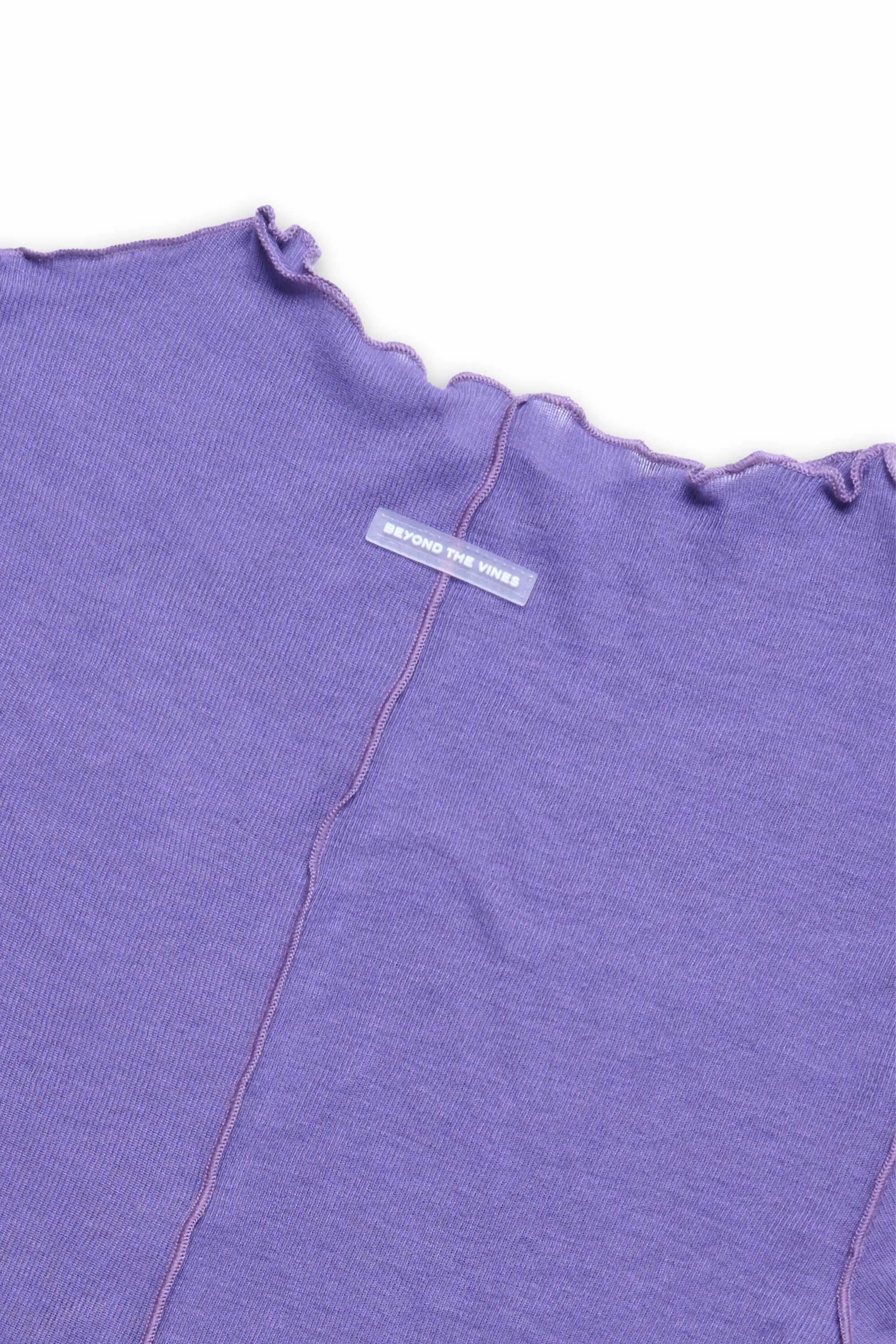 Contrast Detail Baby Tee