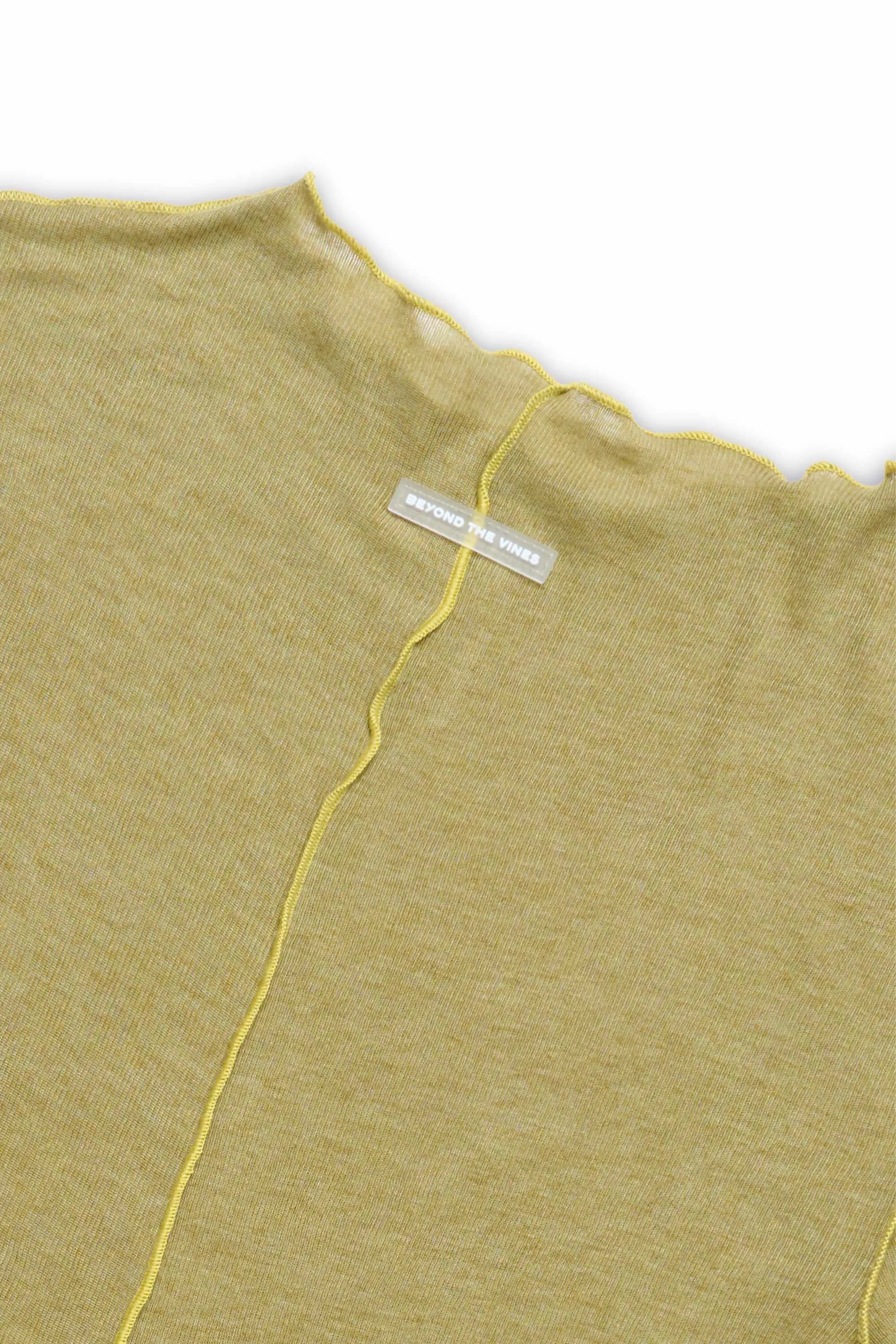 Contrast Detail Baby Tee