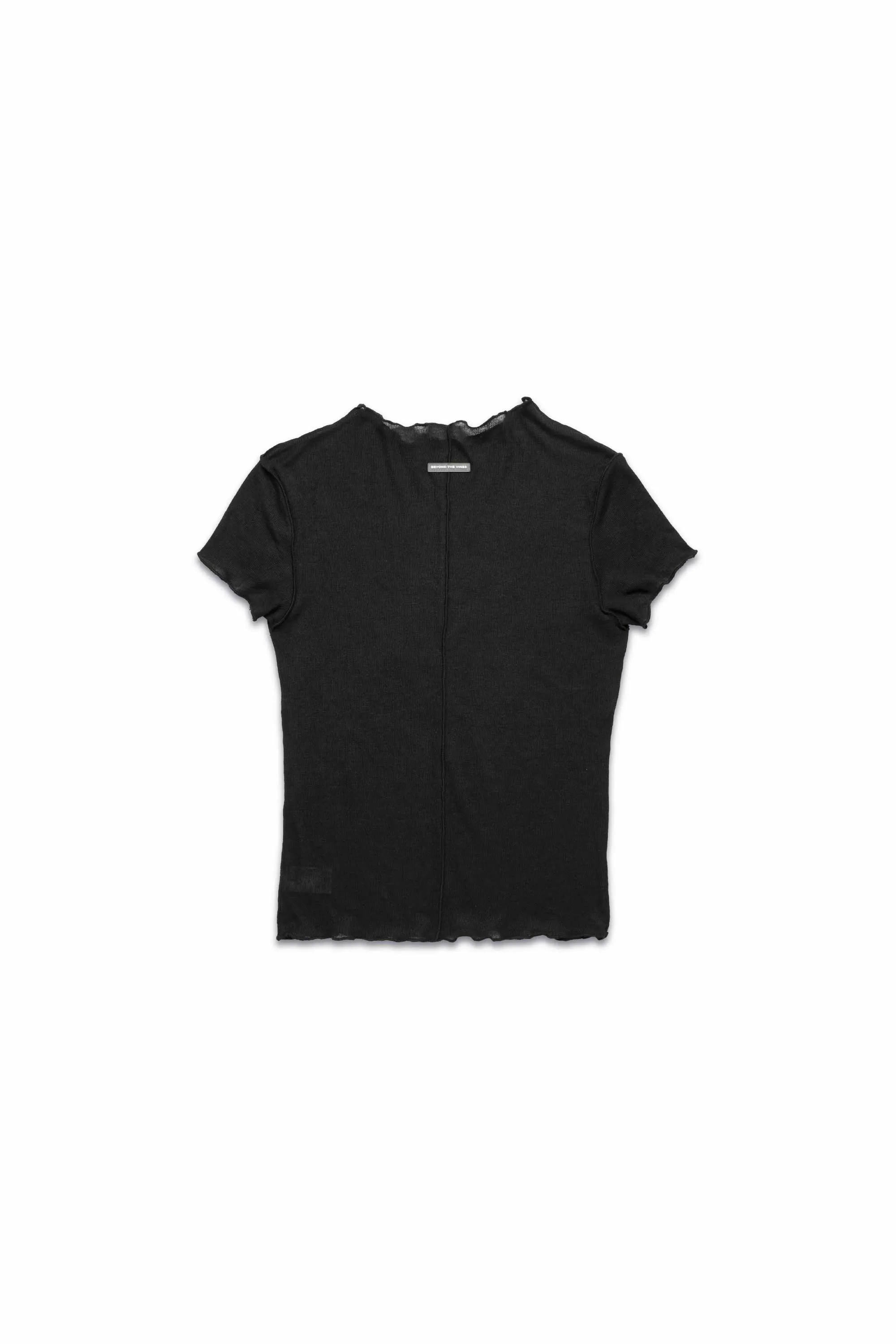 Contrast Detail Baby Tee