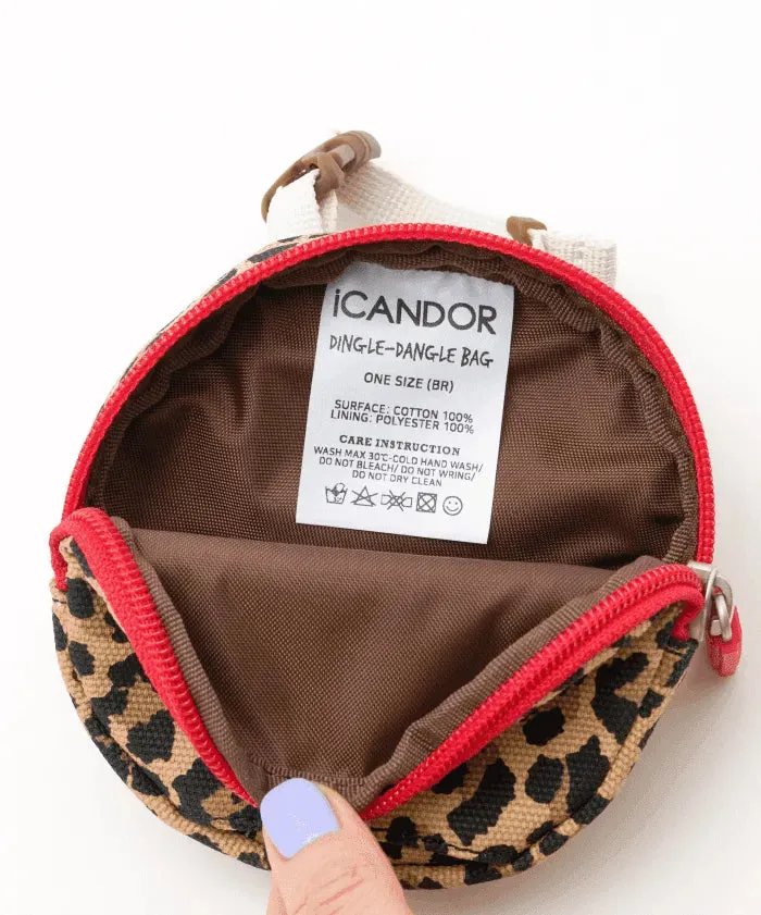 Dingle-Dangle Pouch Bag - Leopard