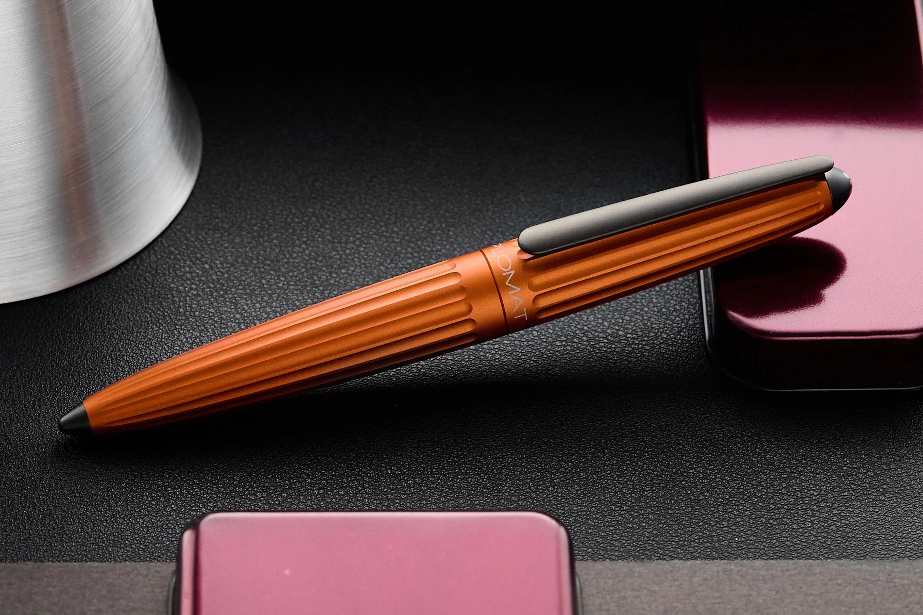 Diplomat Aero Fountain Pen - Orange