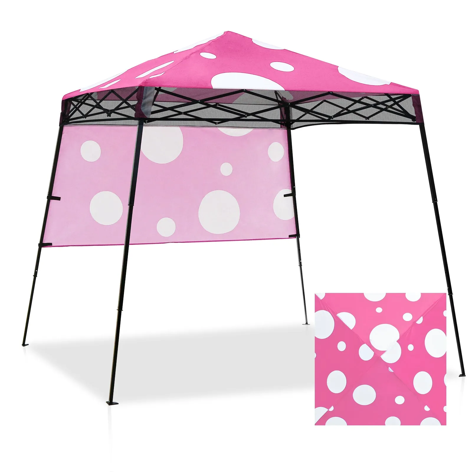 EAGLE PEAK Day Tripper 8x8 Slant Leg Canopy w/ Backpack (36 sqft of Shade)