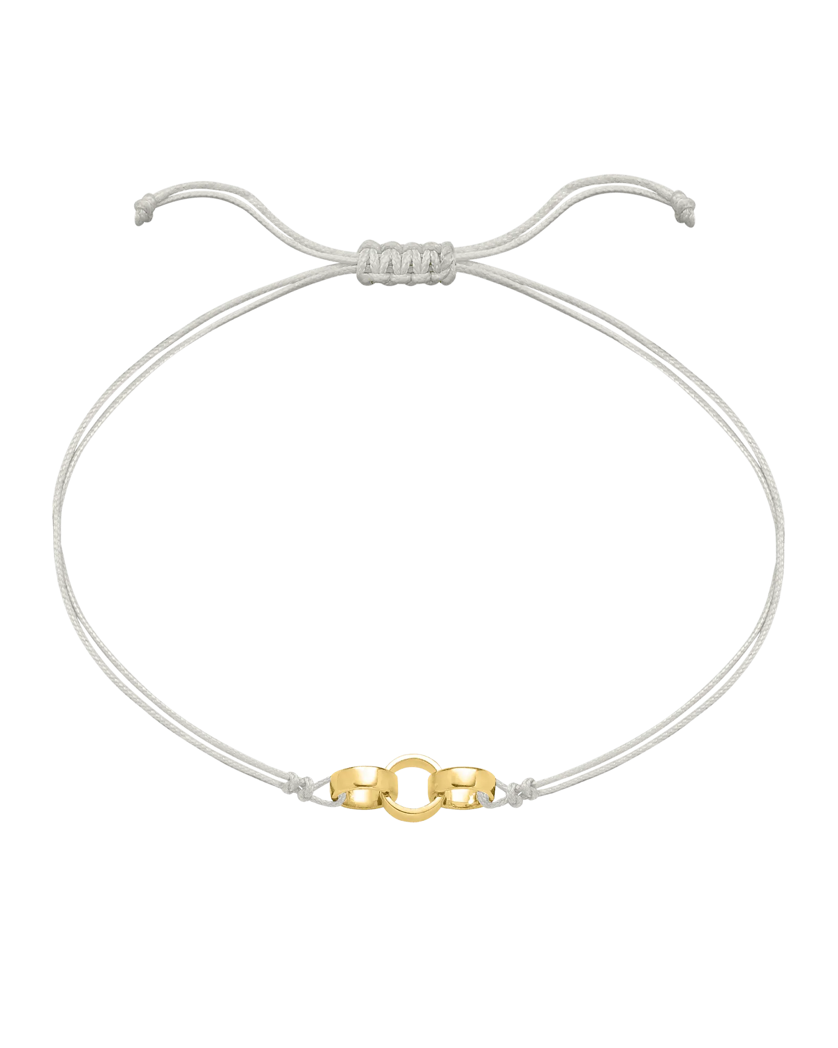 Engravable Links of Love - 14K Yellow Gold