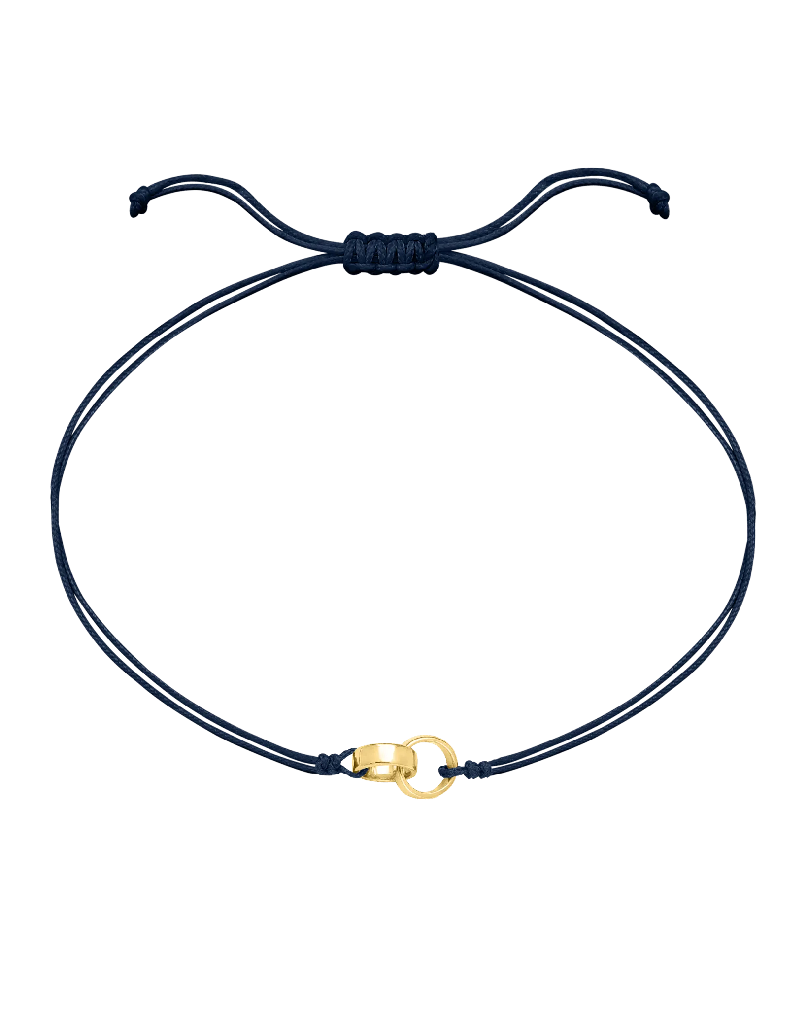 Engravable Links of Love - 14K Yellow Gold
