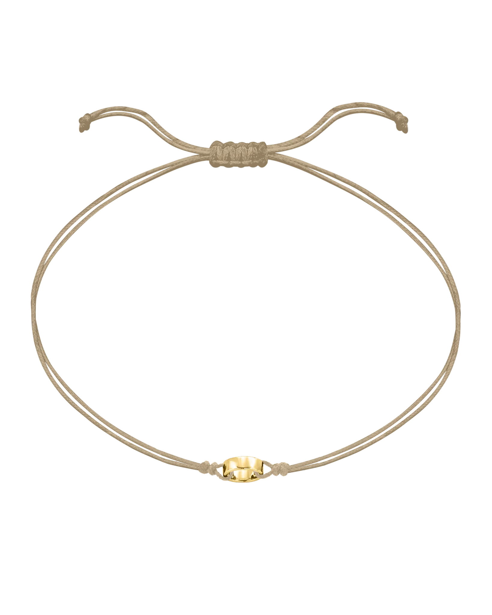 Engravable Links of Love - 14K Yellow Gold