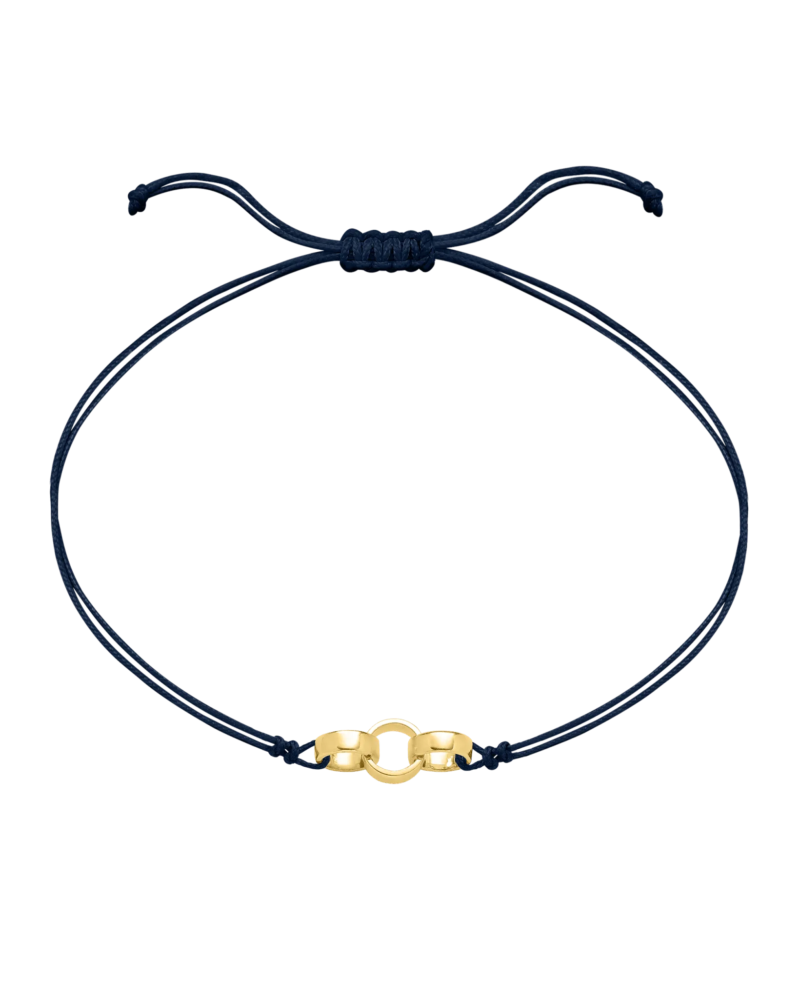Engravable Links of Love - 14K Yellow Gold
