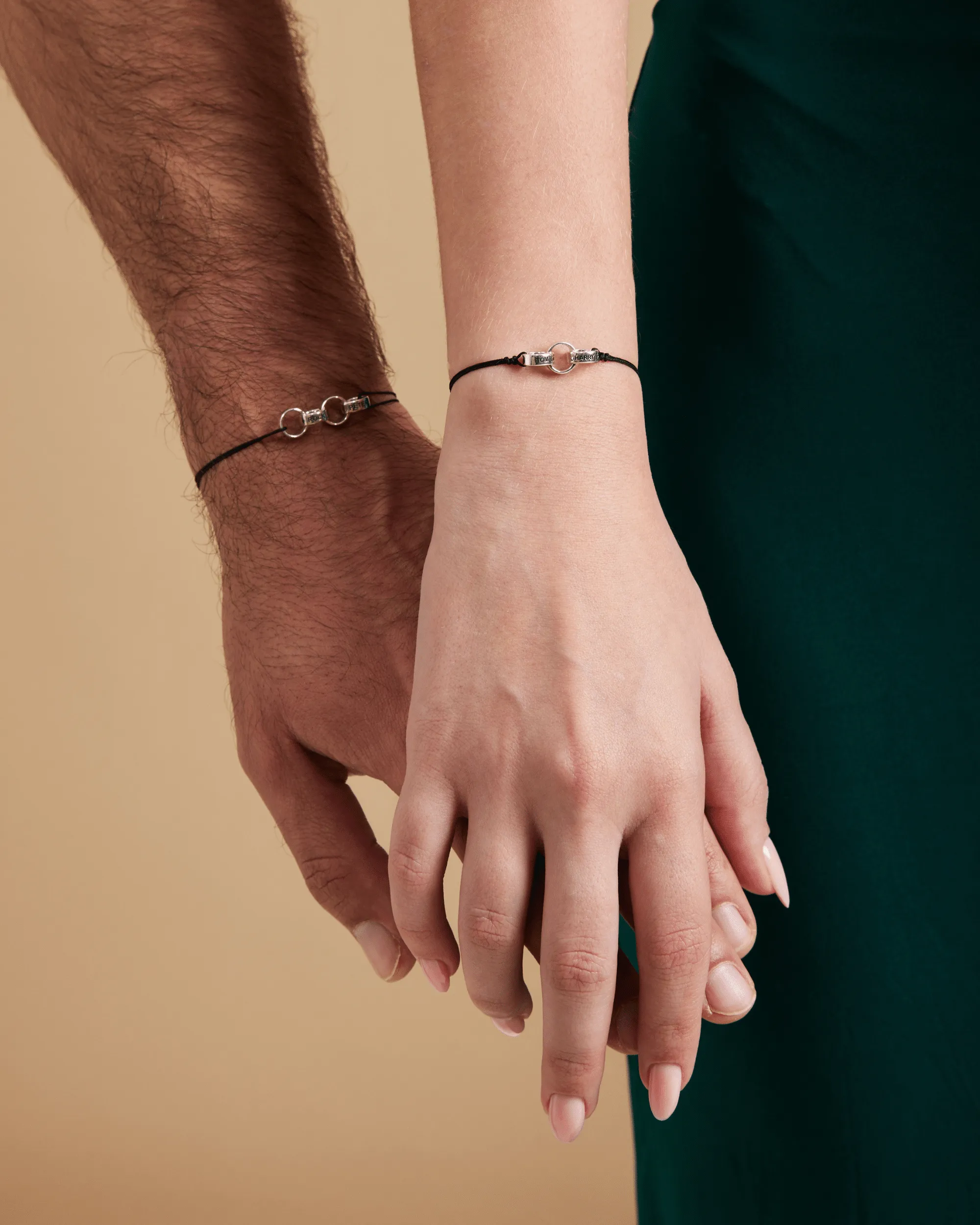 Engravable Links of Love - 14K Yellow Gold