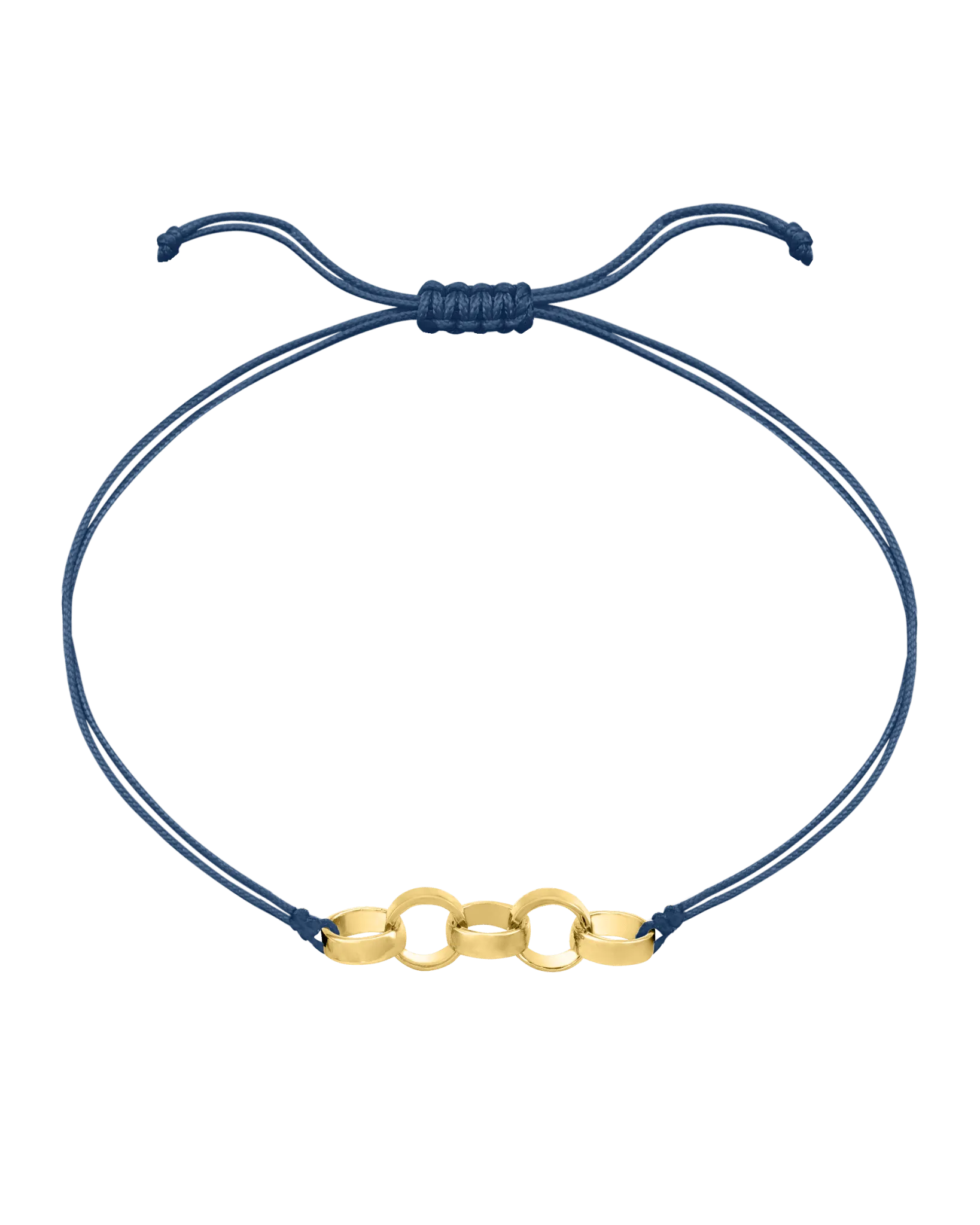 Engravable Links of Love - 14K Yellow Gold