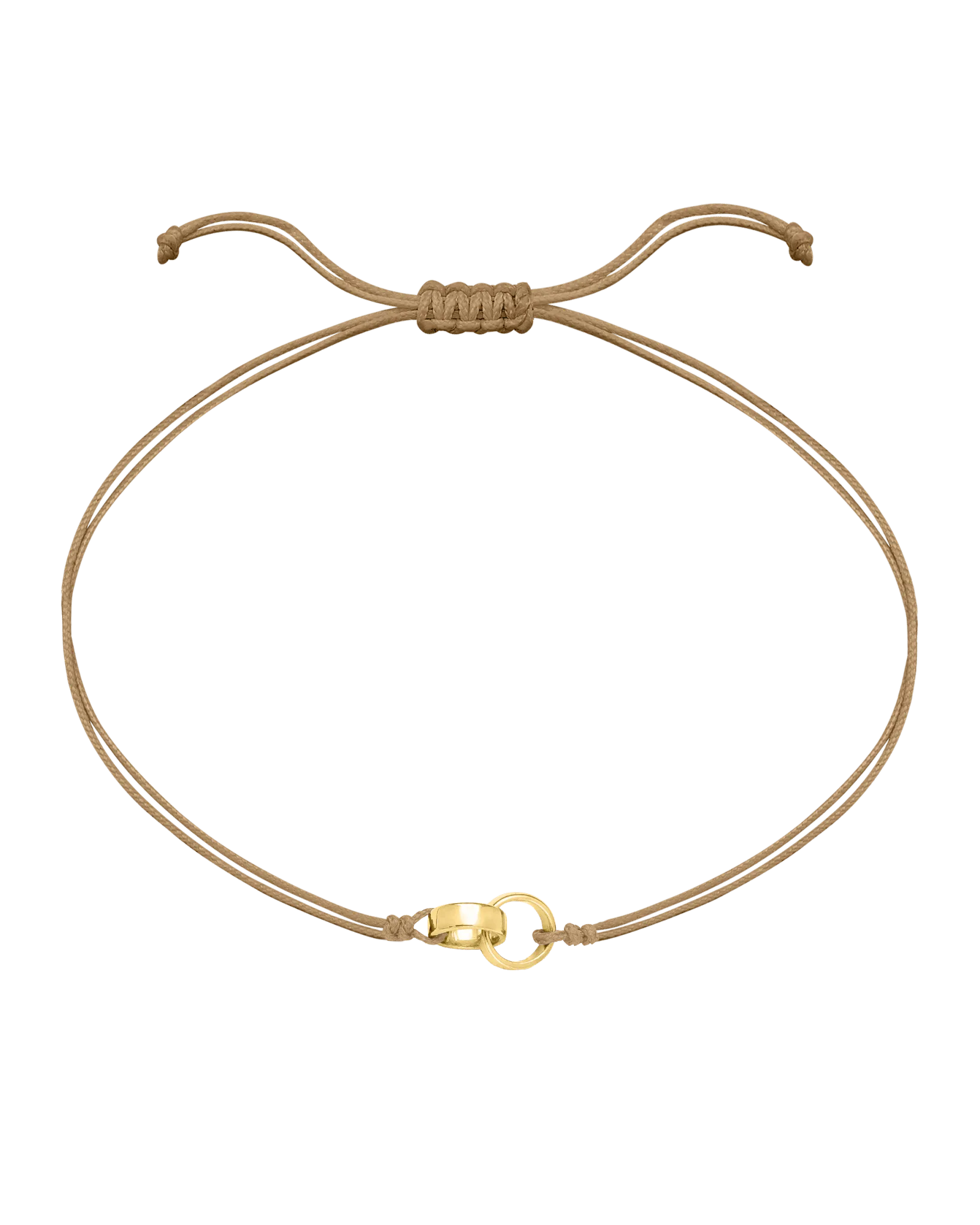 Engravable Links of Love - 14K Yellow Gold