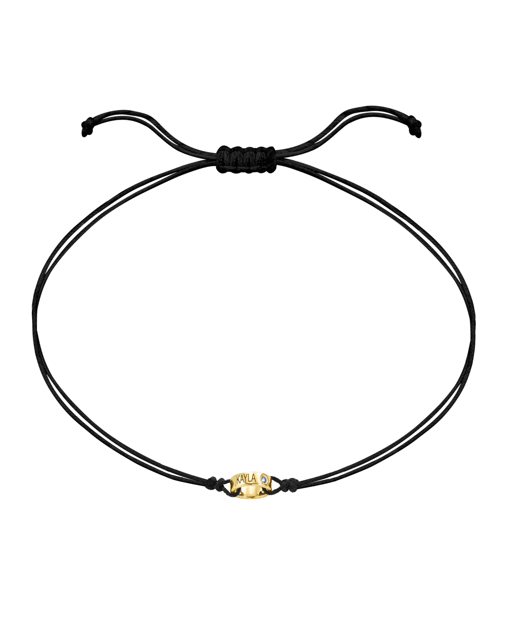 Engravable Links of Love - 14K Yellow Gold