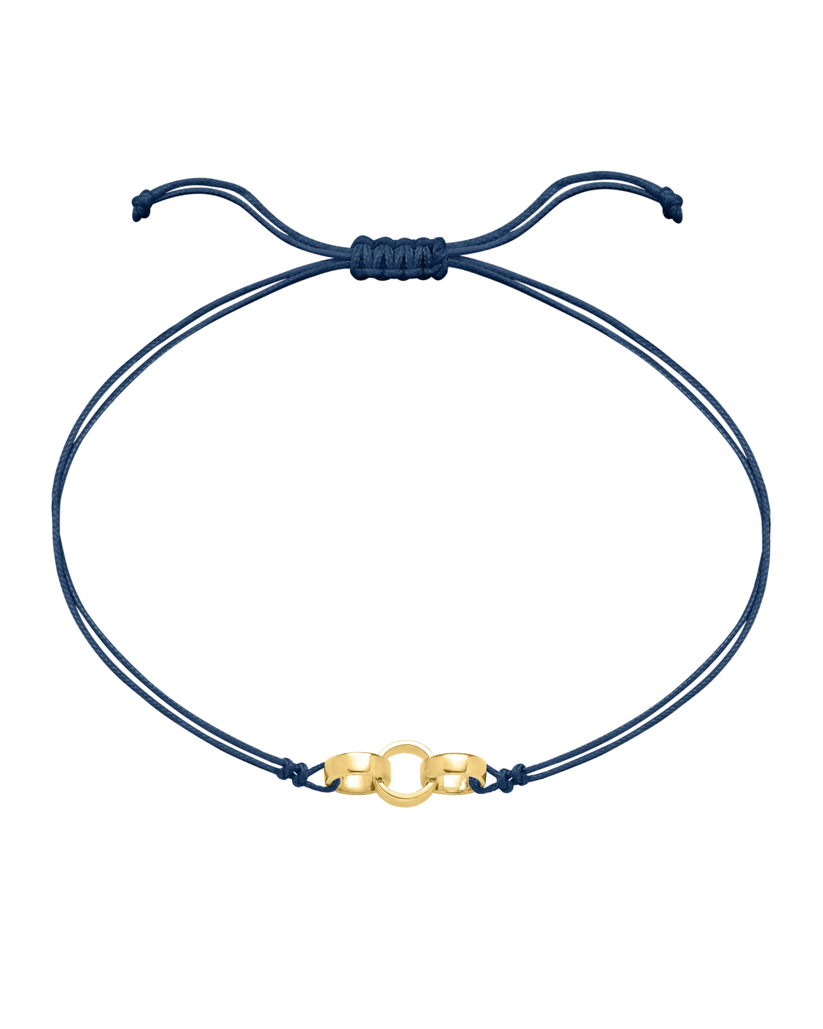 Engravable Links of Love - 14K Yellow Gold