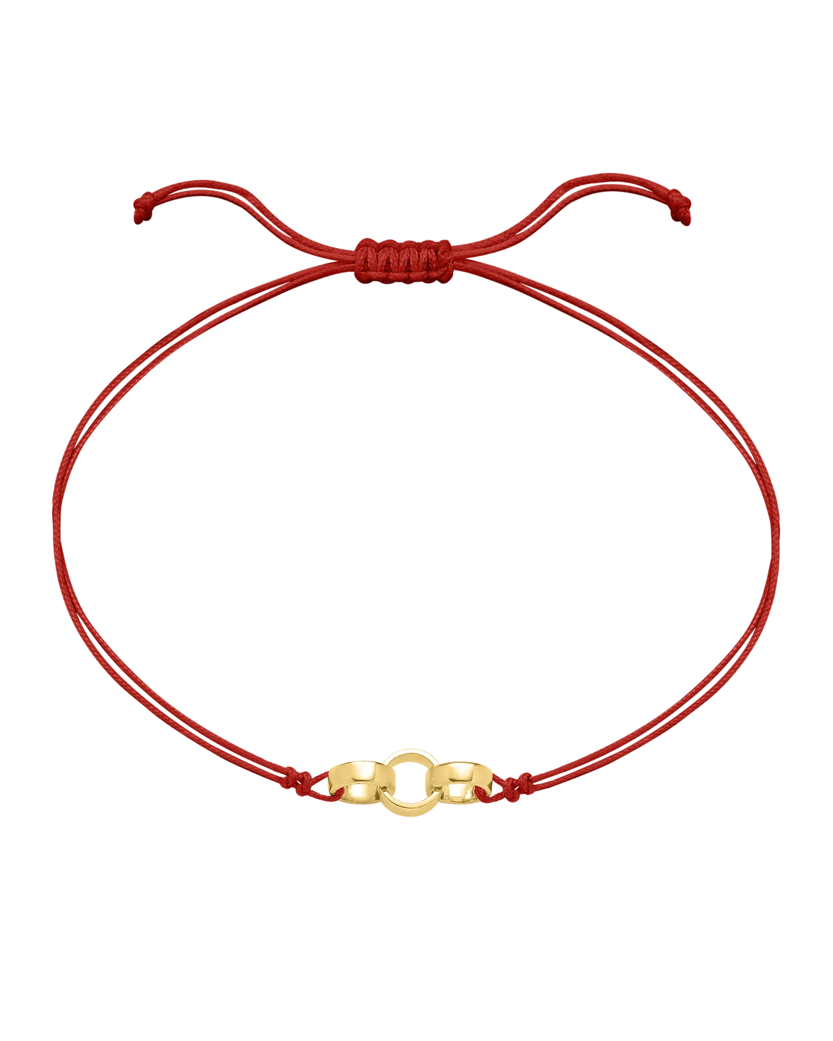 Engravable Links of Love - 14K Yellow Gold
