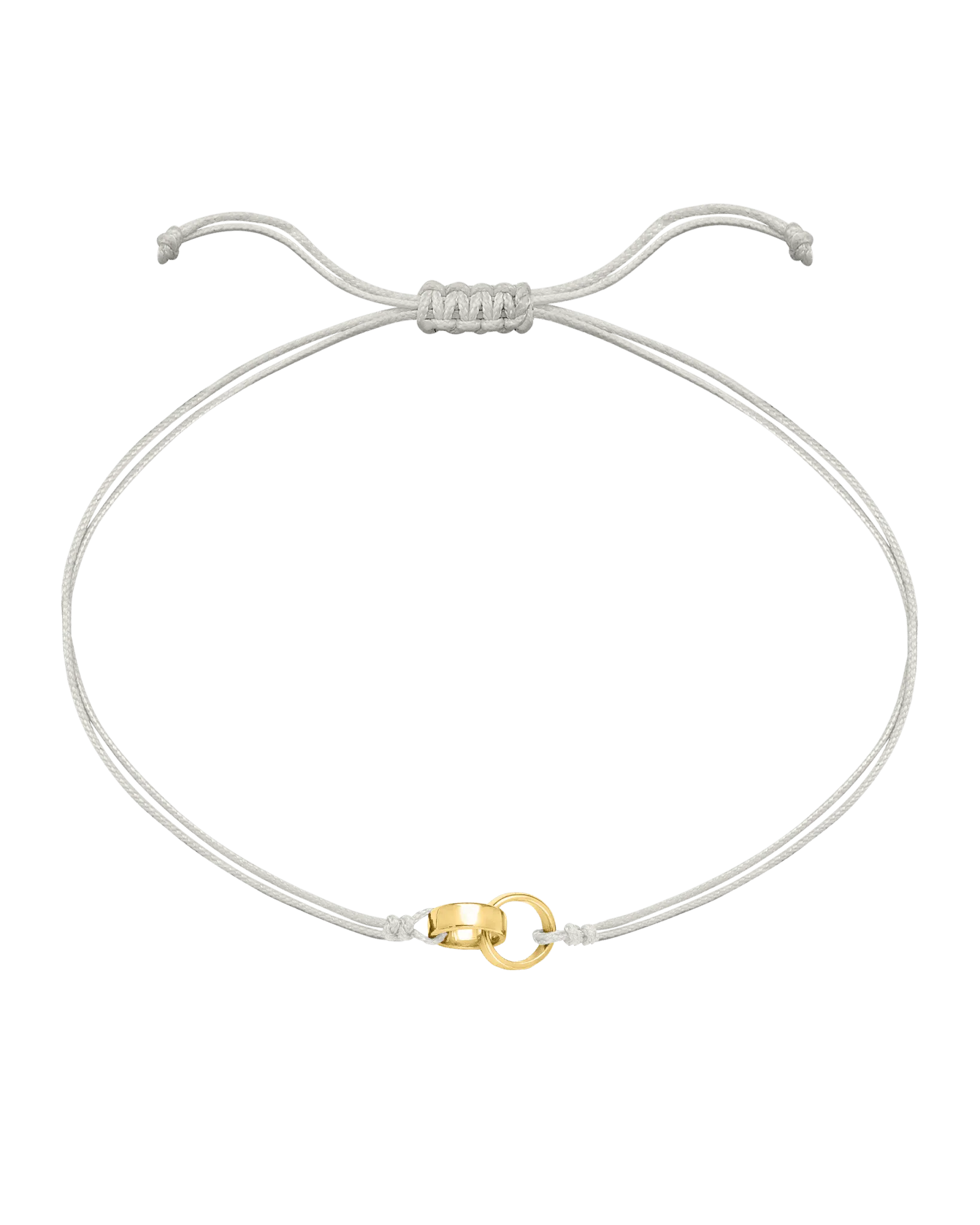 Engravable Links of Love - 14K Yellow Gold