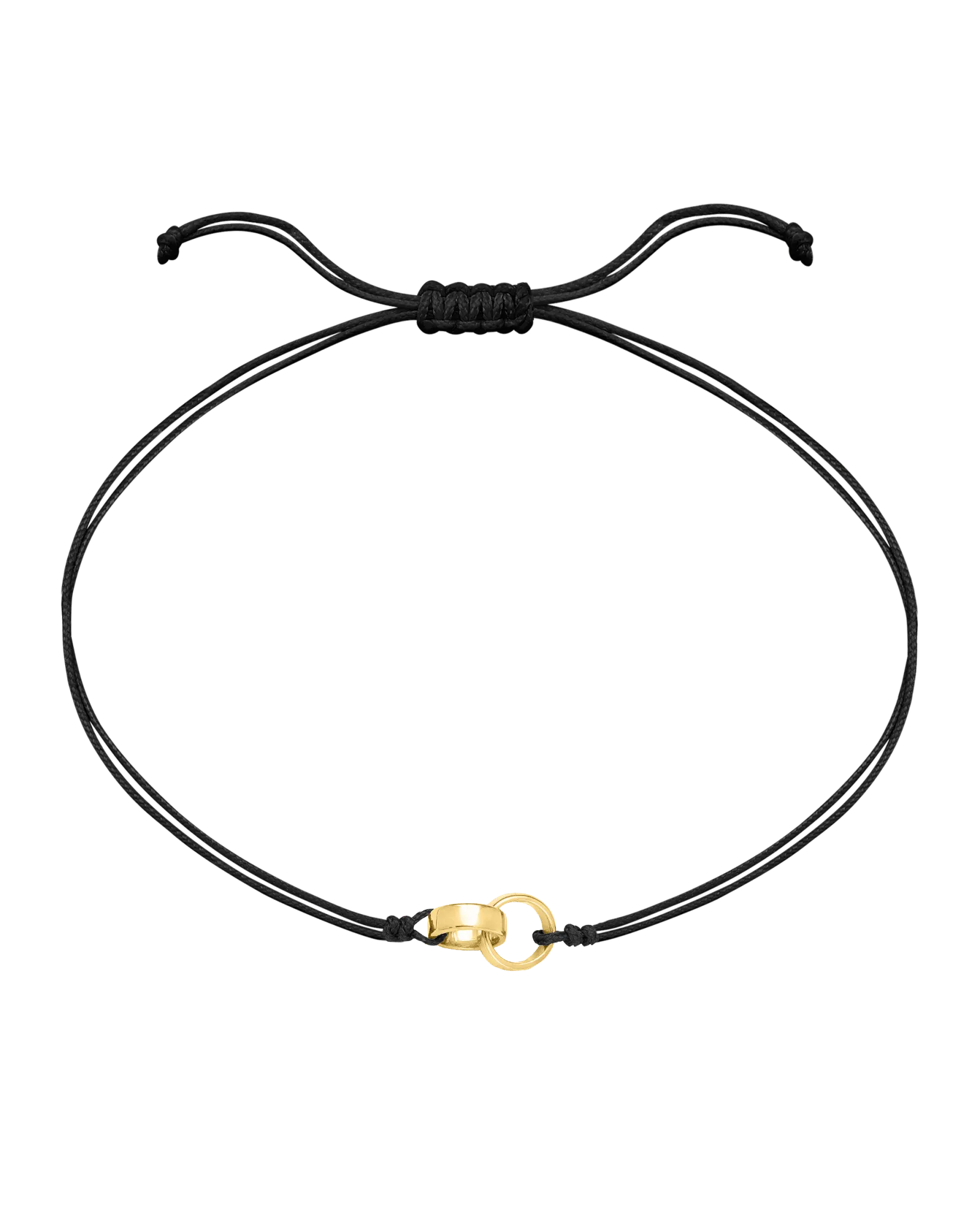 Engravable Links of Love - 14K Yellow Gold